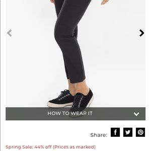 Chico’s slim leg crop pant